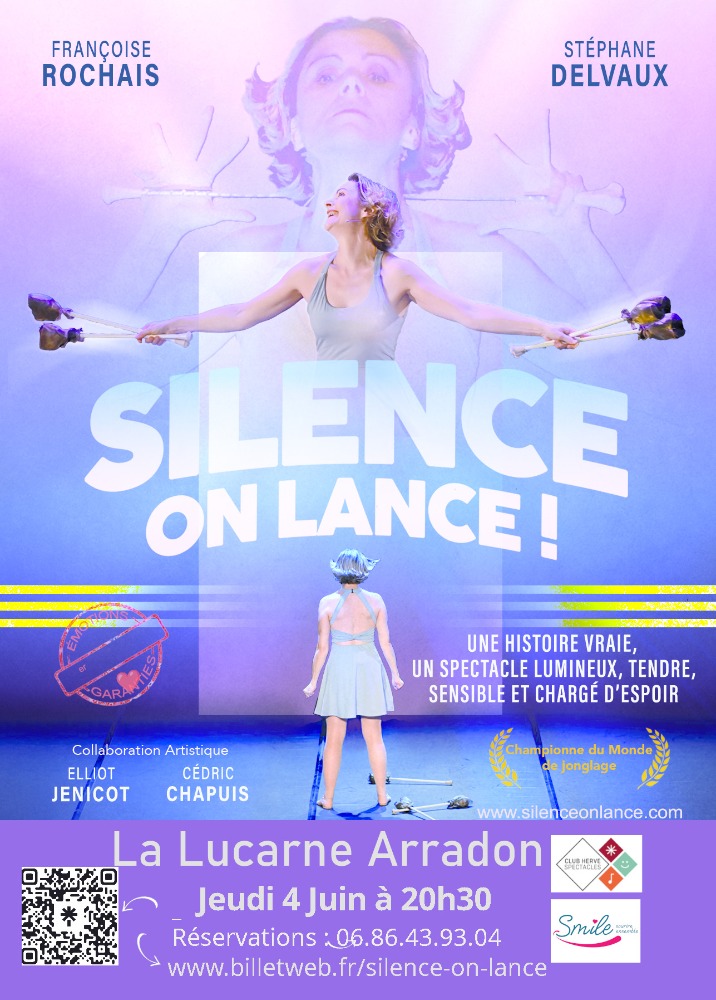 Spectacle « Silence, on lance ! » à Arradon – Jeudi 4 juin 2026